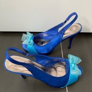 Romantic soles wedding sling backs